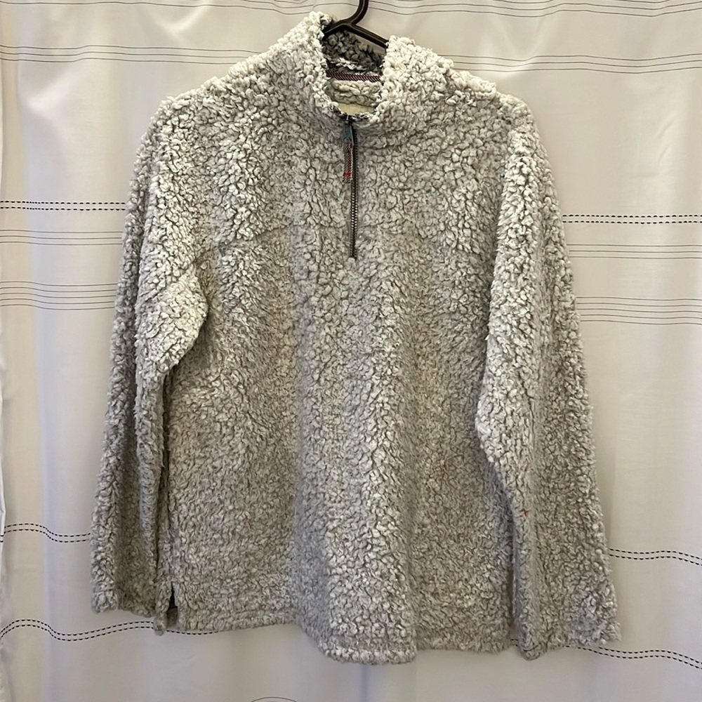 Fleece Women's Stadium Pullover in Brown by True Grit (Dylan)